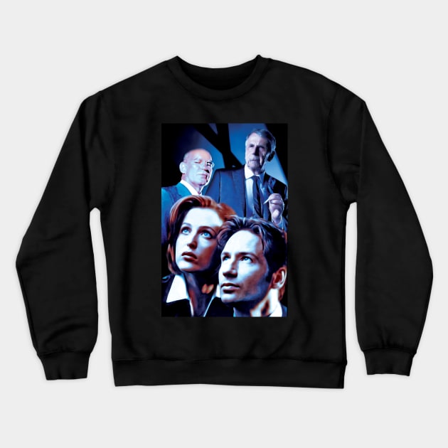 THE TRUTH IS OUT THERE Crewneck Sweatshirt by CinemApocalypse